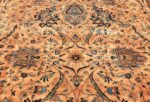 Detail Oversized Antique Persian Kerman rug 50618 by Nazmiyal