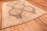 Full decorative large Antique Turkish Oushak rug 50566 by Nazmiyal