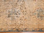 large decorative antique persian kerman rug 50622 border Nazmiyal