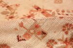 Large Ivory Background Antique Irish Donegal Rug 47566 Ivory Pile Nazmiyal