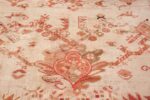 Large Ivory Background Antique Irish Donegal Rug 47566 Top Tiara Nazmiyal