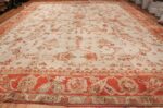 Large Ivory Background Antique Irish Donegal Rug 47566 Whole Design Nazmiyal
