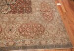 Large Persian Ardabil Design Tabriz Antique Rug 50615 Side Corner Nazmiyal
