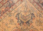 light grey blue antiqu persian tabriz rug 48798 weave Nazmiyal