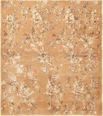 Square Size Vintage Decorative Turkish Rug 50631 Nazmiyal