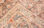 Weave detail beautiful Grey Antique Persian Tabriz rug 48598 by Nazmiyal