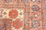 Weave detail Oversize Tribal Persian Qashqai Antique rug 50619 by Nazmiyal