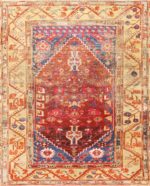 Beautiful 17th Century Tribal Antique Turkish Kula Rug 48813 Nazmiyal