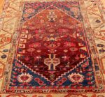 Field beautiful 17th Century Tribal Antique Turkish Kula rug 48813 by Nazmiyal