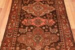 Field Small Antique Tribal Caucasian Kazak rug 50582 by Nazmiyal