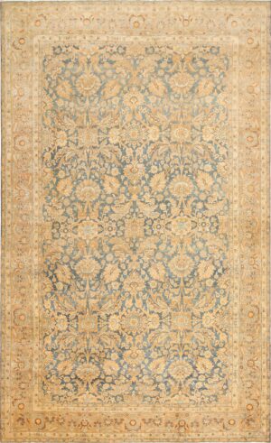 Fine Antique Light Blue Persian Kerman Rug 47595 Nazmiyal