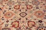 ivory background room size persian antique sultanabad rug 50676 heart Nazmiyal