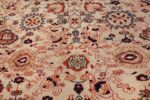 ivory background room size persian antique sultanabad rug 50676 yellow Nazmiyal