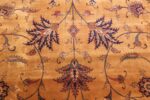 large oversized antique indian carpet 50119 leaves Nazmiyal