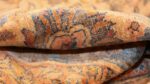 rare square size persian antique tabriz rug 50359 pile Nazmiyal
