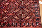 rich and colorful tribal antique afghan rug 48781 corner Nazmiyal