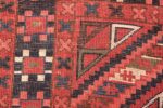 rich and colorful tribal antique afghan rug 48781 knots Nazmiyal