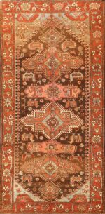 Small Antique Tribal Caucasian Kazak Rug 50582 Nazmiyal