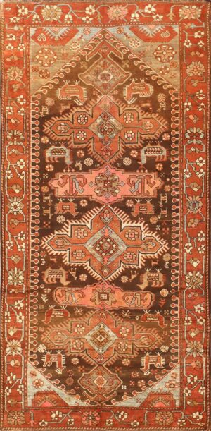 Small Antique Tribal Caucasian Kazak Rug 50582 Nazmiyal