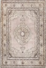 Small Scatter Size Antique Persian Tabriz Rug 50635 Nazmiyal