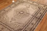 small scatter size antique persian tabriz rug 50635 lightside Nazmiyal