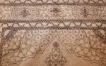 small scatter size antique persian tabriz rug 50635 top Nazmiyal