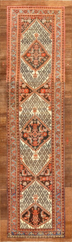 Tribal Antique Persian Serab Runner Rug 50578 Detail/Large View