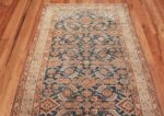 antique light blue persian malayer runner oriental rug 50162 top Nazmiyal