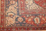 antique persian ivory sarouk farahan oriental rug 40530 corner Nazmiyal
