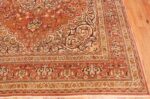 Corner Fine Antique Persian Tabriz Oriental rug 50572 by Nazmiyal