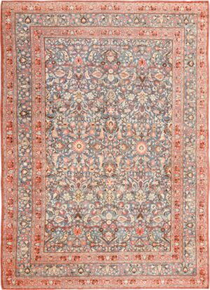 Decorative Antique Persian Khorassan Oriental Rug 48590 Nazmiyal