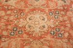 Decorative Antique Persian Sultanabad Mahal Rug 48731 Blue Flower Nazmiyal