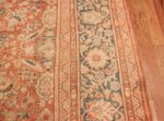 Decorative Antique Persian Sultanabad Mahal Rug 48731 Border Design Nazmiyal