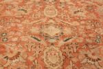 Decorative Antique Persian Sultanabad Mahal Rug 48731 Light Side Shape Nazmiyal