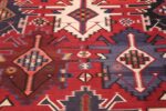 Gallery Size Antique Tribal Turkish Kilim Rug 50679 Trio Tiny Shapes Nazmiyal
