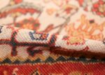 ivory antique sultanabad persian rug 50659 pile Nazmiyal