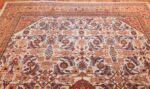ivory antique sultanabad persian rug 50659 top Nazmiyal