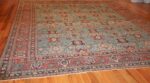 light blue antique persian tabriz oriental rug 48820 whole Nazmiyal