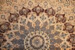 palace size fine silk and wool persian nain carpet 50689 design Nazmiyal