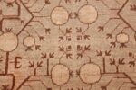 pomegranate design antique khotan rug 50673 closeup Nazmiyal