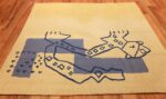 square vintage art deco french tapestry 48832 whole edited Nazmiyal