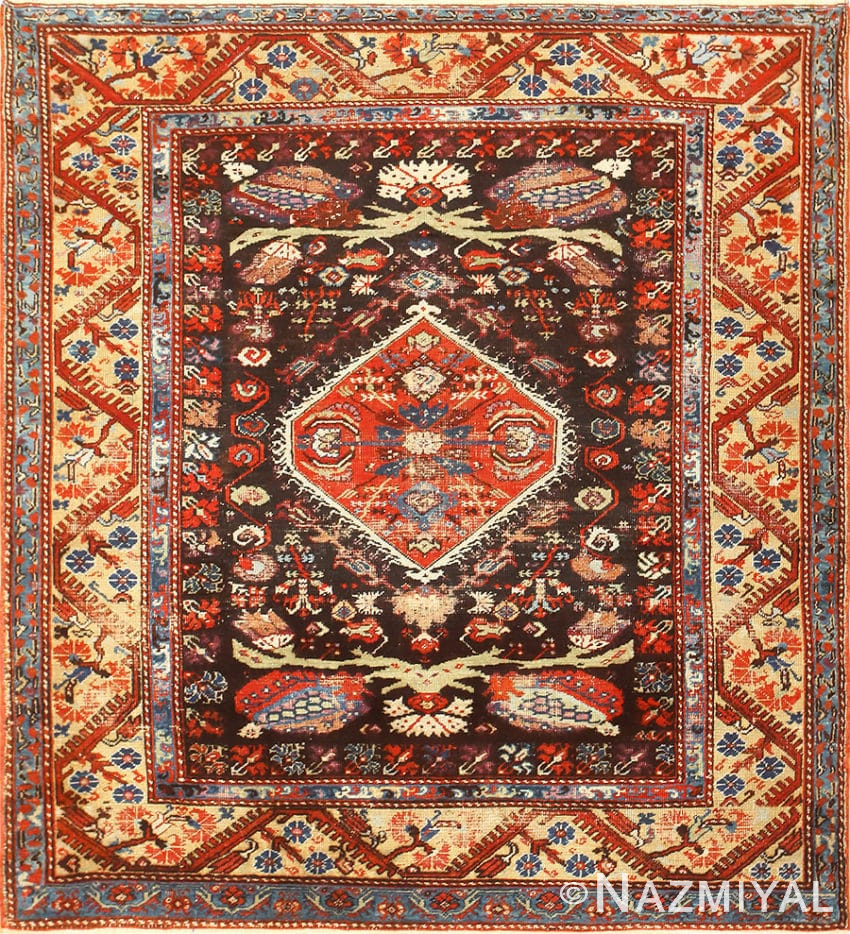 Rare 18th Century Antique Tribal Turkish Kula Rug 48808 Nazmiyal