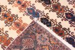 Weave Ivory Vintage Tribal Persian Afshar rug 50687 by Nazmiyal