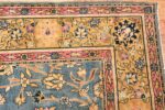 antique gallery size indian agra rug 48726 corner Nazmiyal