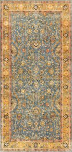 Antique Gallery Size Indian Agra Rug 48726 Nazmiyal