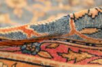 antique gallery size indian agra rug 48726 pile Nazmiyal