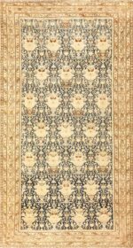 Antique Gallery Size Tribal Persian Malayer Rug 50662 Nazmiyal