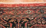 Antique Tribal Persian Bakhtiari Shabby Chic Rug 48937 Name Signature Nazmiyal