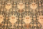 Background Antique gallery size Tribal Persian Malayer rug 50662 by Nazmiyal