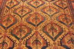 Background Tribal Gold background Antique Persian Bakshaish rug 48936 by Nazmiyal